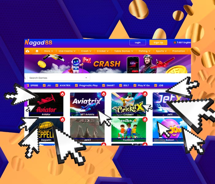 Active participation in games on the site