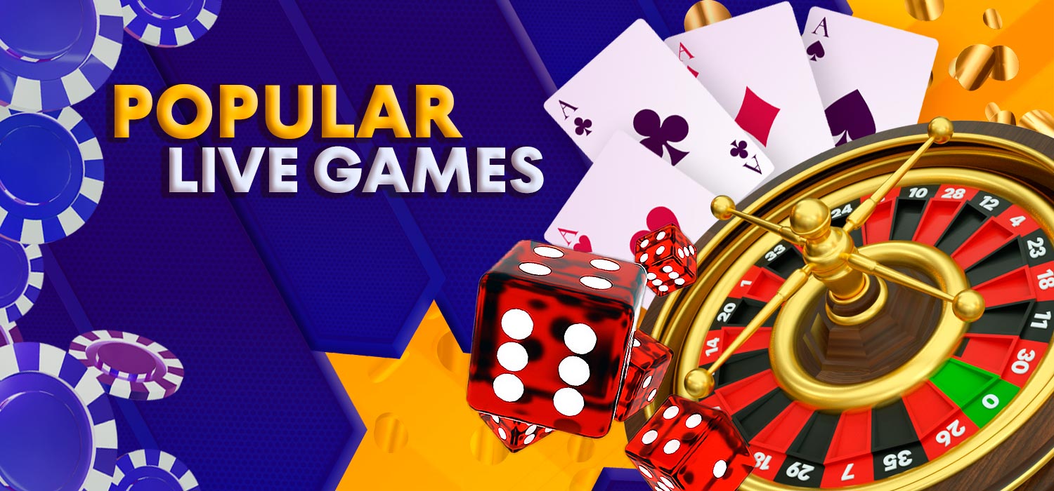 Popular live casino games
