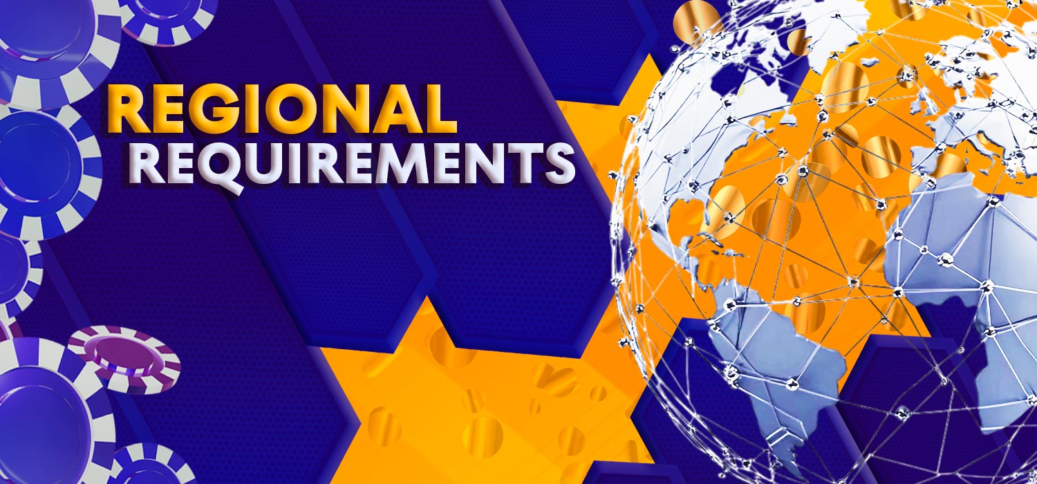 Requirements for different regions