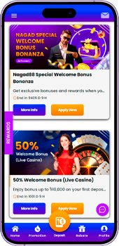 Screenshot of bonuses on the site