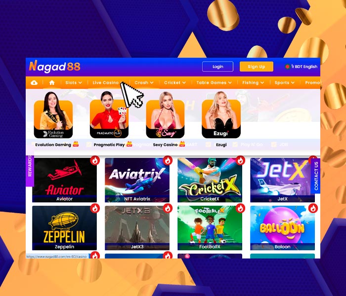 Start playing casino games