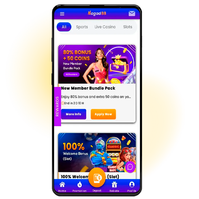 Phone with Nagad88 app