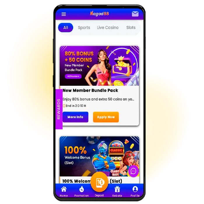 Phone with Nagad88 app