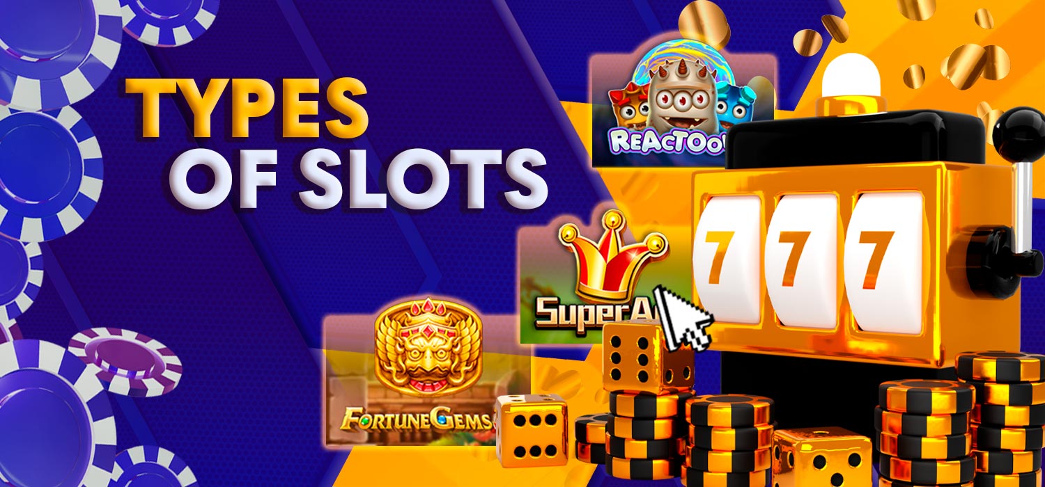 Types of gaming slots