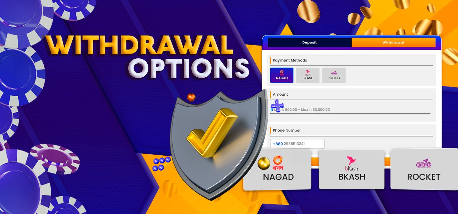 Withdrawal possibilities for Affiliates